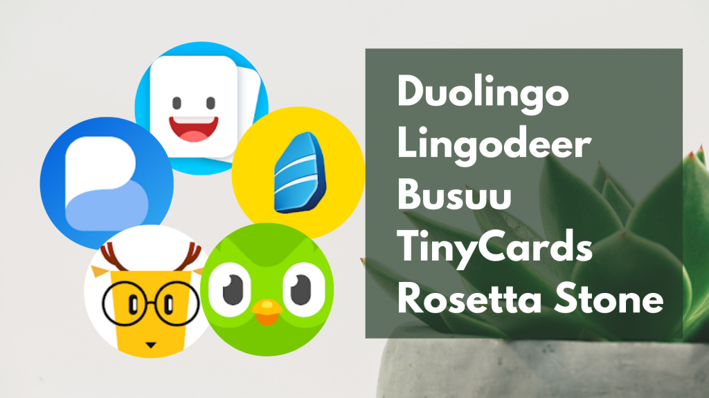 Duolingo-Lingodeer-Busuu-TinyCards-Rosetta-Stone